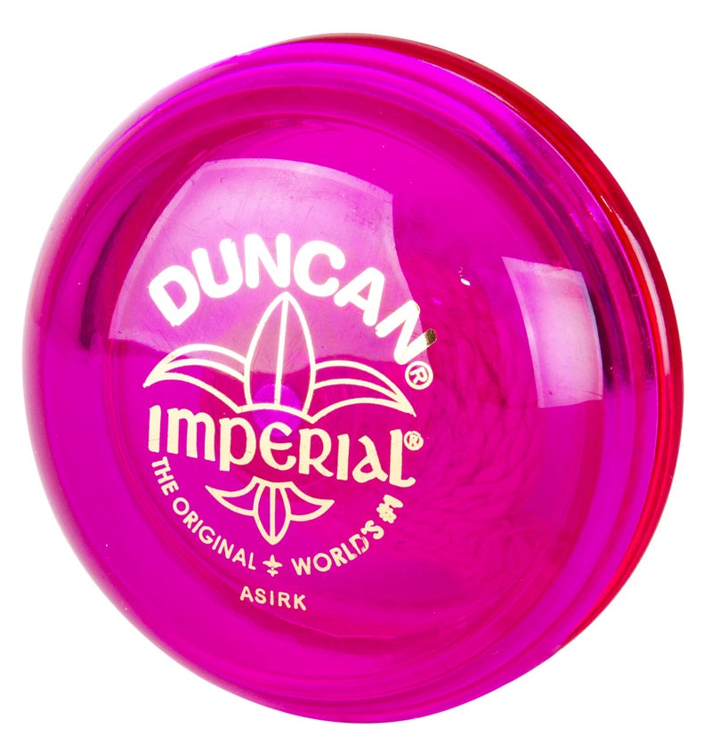Duncan Toys Imperial Yo-Yo, Beginner Yo-Yo with String, Steel Axle and Plastic Body, Fuschia - Image 2